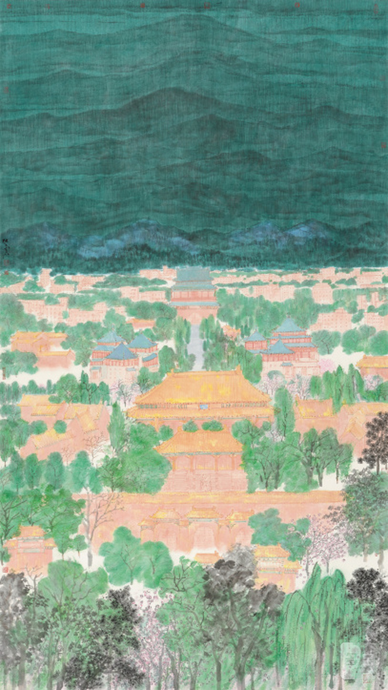 张兰石 b.1980 民族融合的力量─从大都到上都中轴线向北方草原延伸